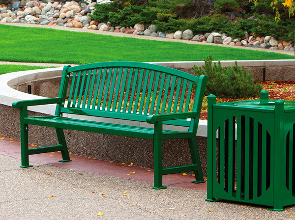 Park Benches, Park Trash Cans, Park Picnic Tables & Park Equipment